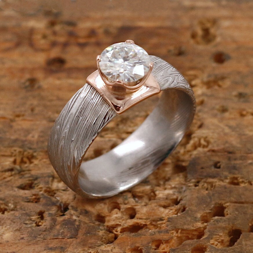 Buy Loop Moissanite Engagement Ring Design | Cutiefy